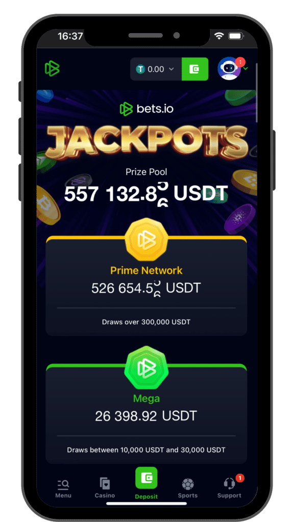 Bets.io Casino App 